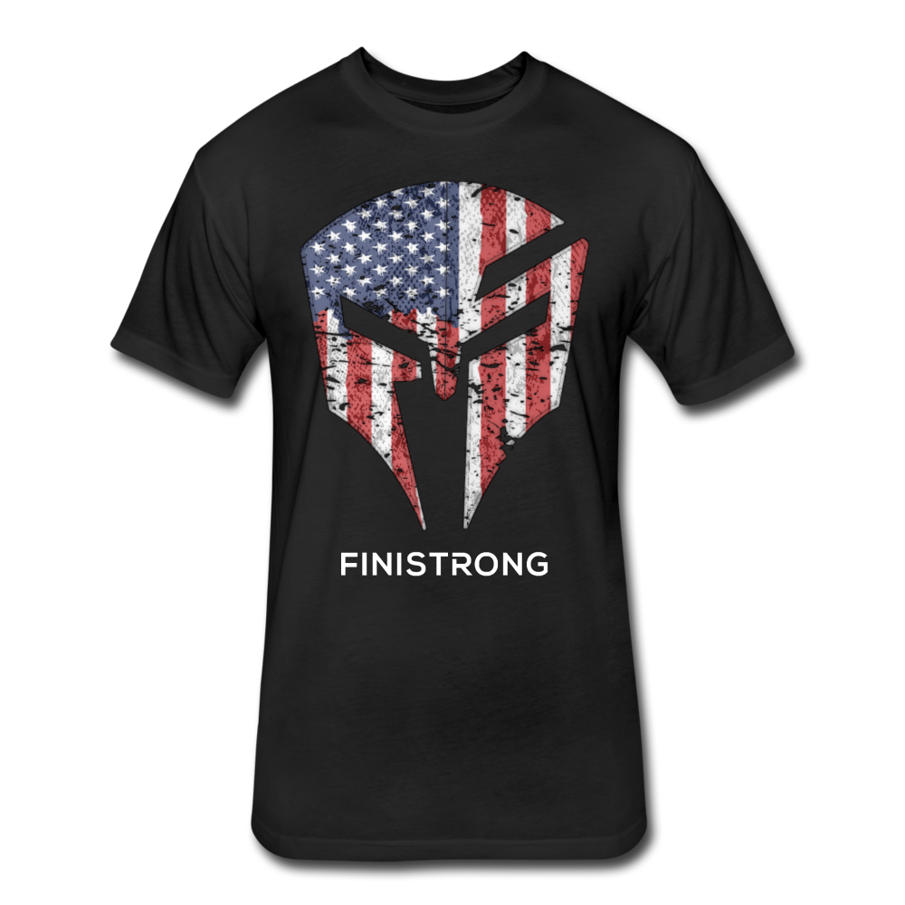 Patriotic Logo Men's T-Shirt - black