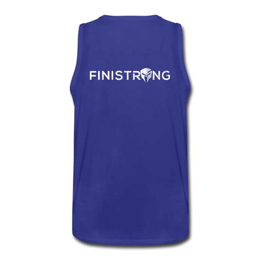 Men’s Liggidy Leg Day Tank - royal blue