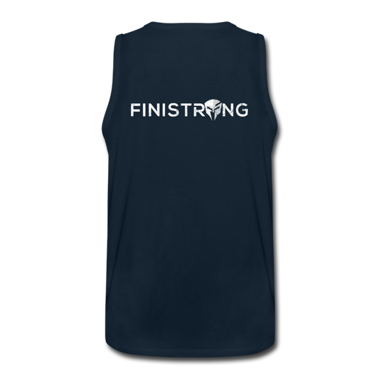 Men’s Chiddidy Chest Day Tank - deep navy