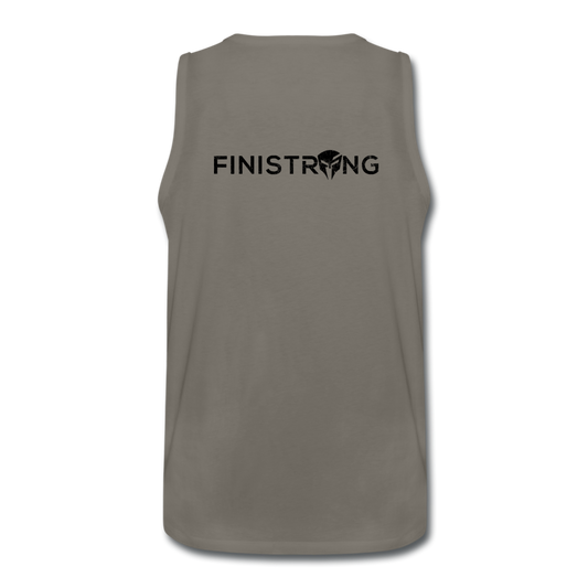 Men’s Slow Process Tank - asphalt gray