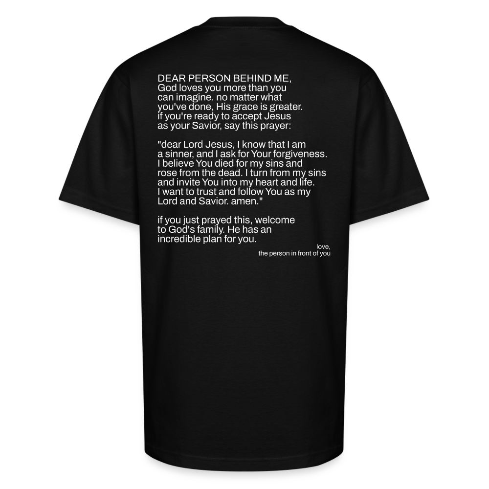 dear person behind - black