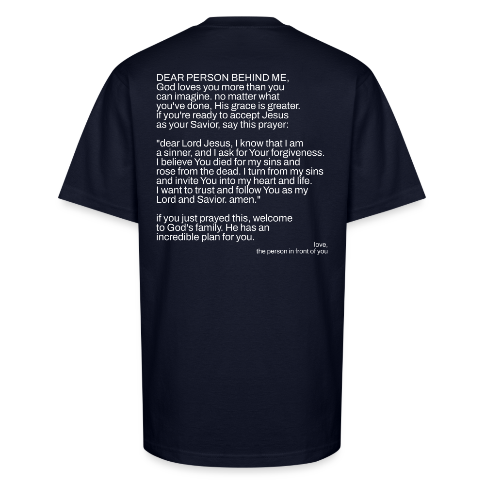 dear person behind - navy