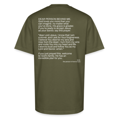 dear person behind - classic olive