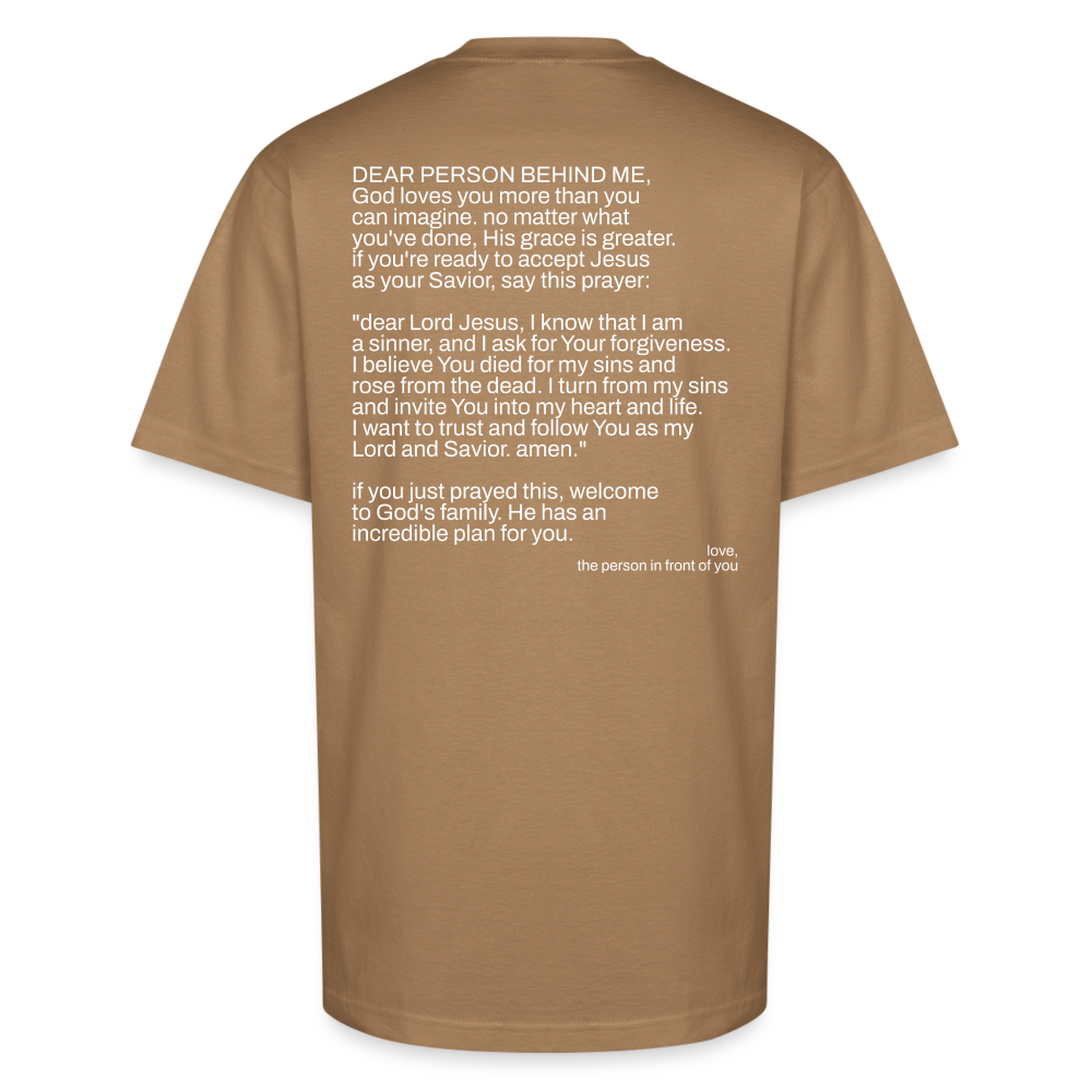 dear person behind - khaki