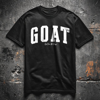 GOAT Black Tee