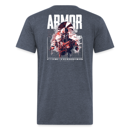 AoG - Red Spartan - heather navy
