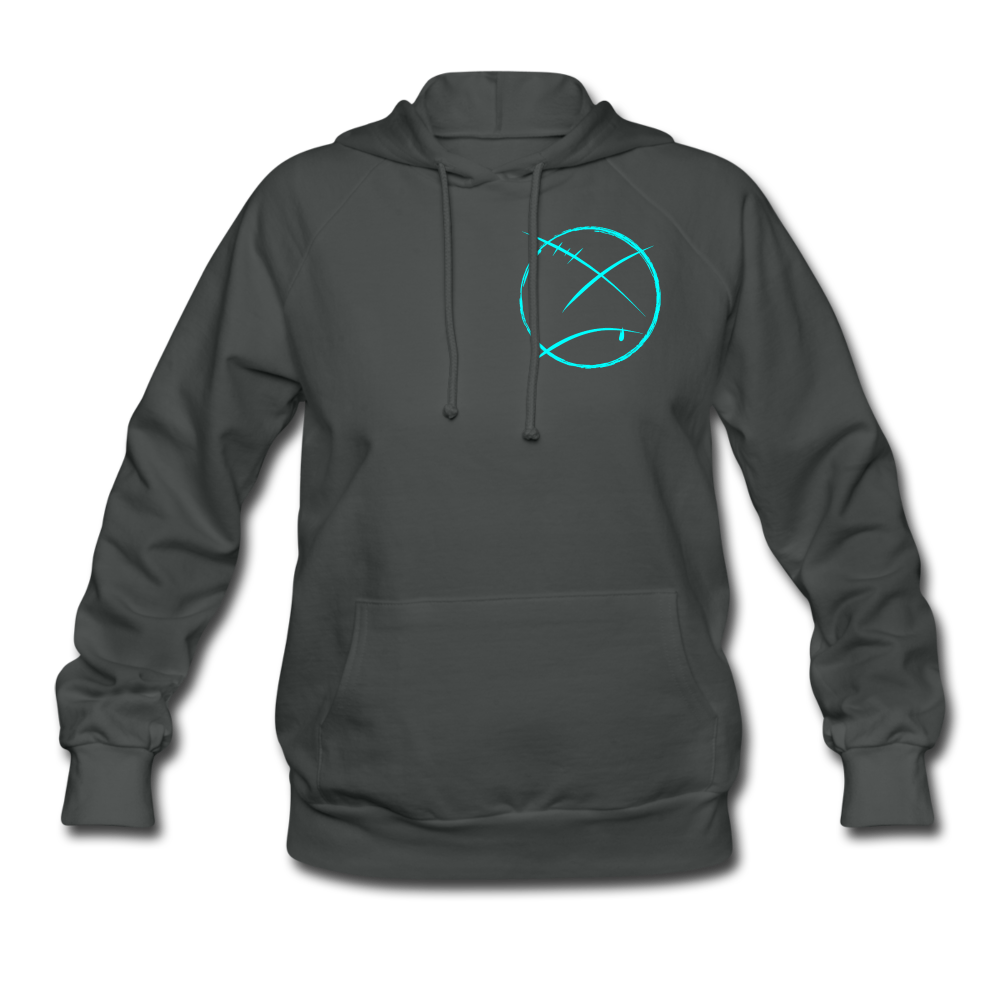 FS Face Out Women's Hoodie - asphalt