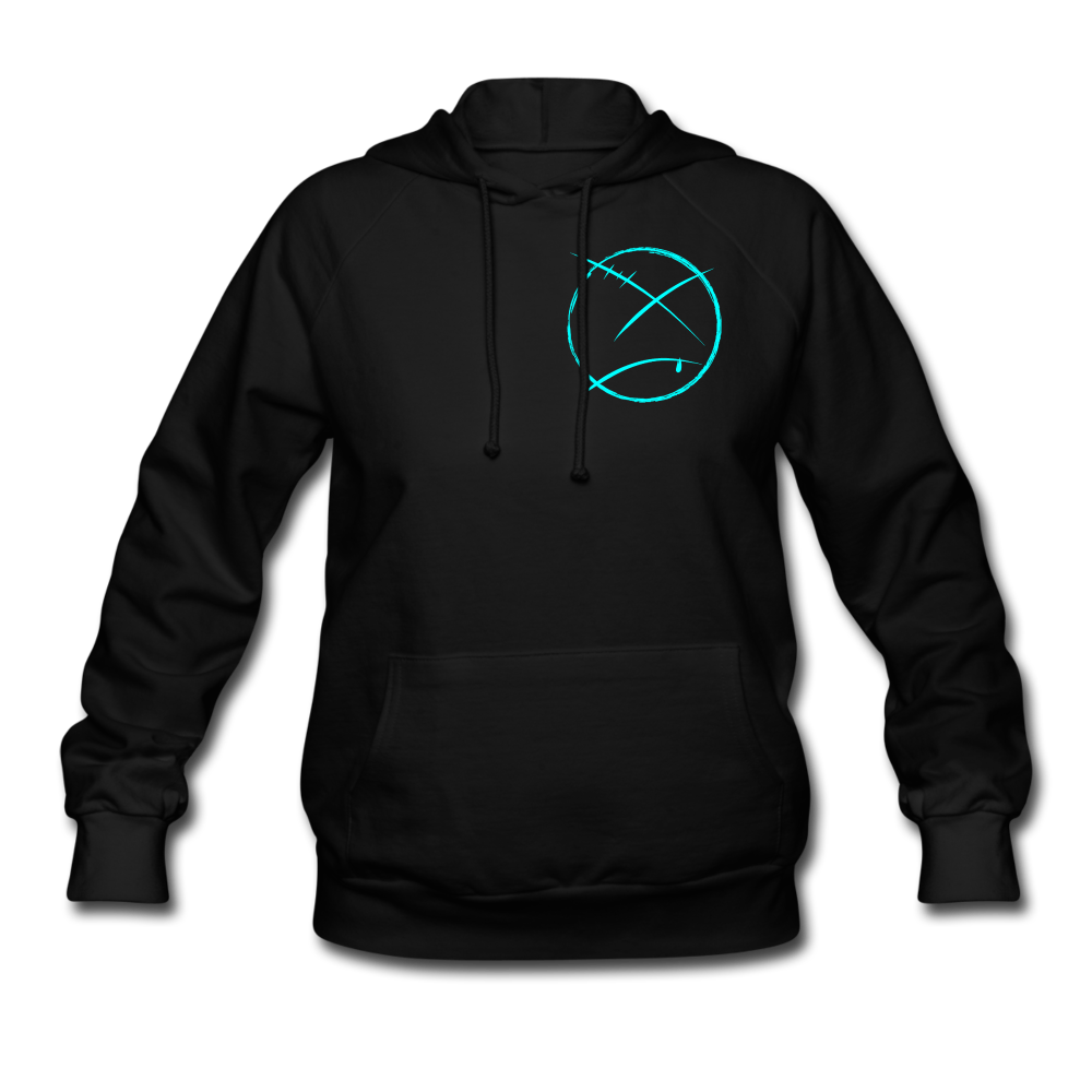 FS Face Out Women's Hoodie - black