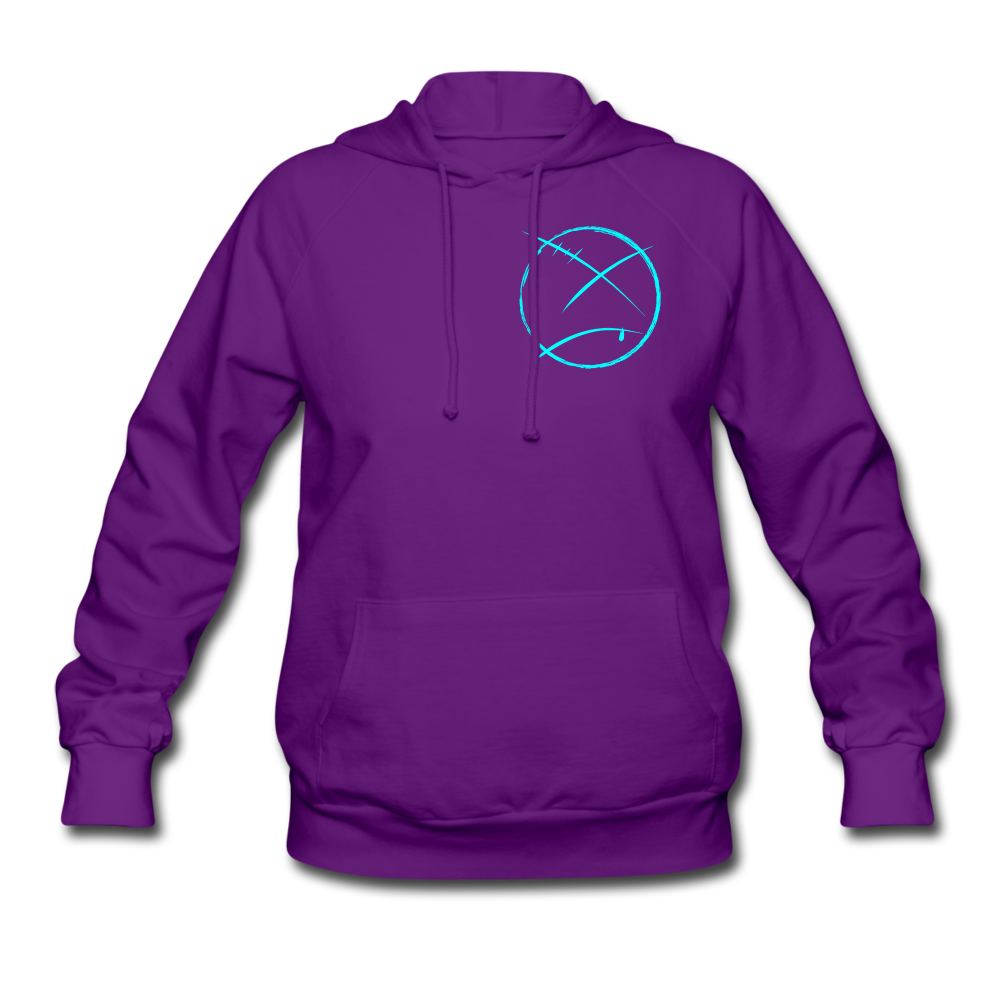 FS Face Out Women's Hoodie - purple