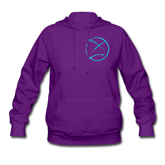 FS Face Out Women's Hoodie - purple