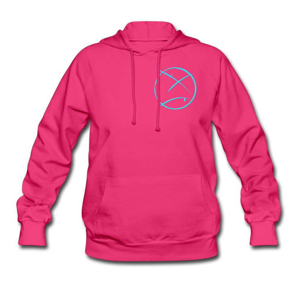FS Face Out Women's Hoodie - fuchsia