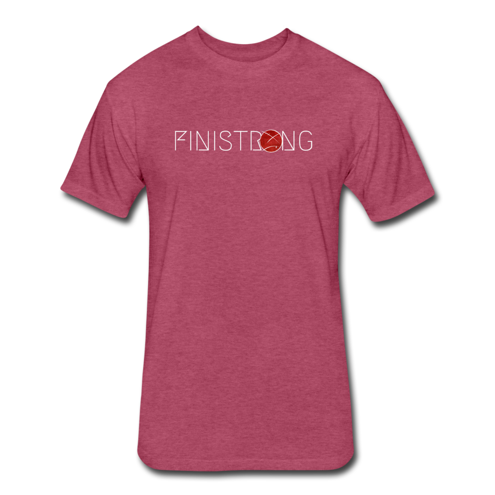 FS Face Out Logo Men's T-Shirt - heather burgundy