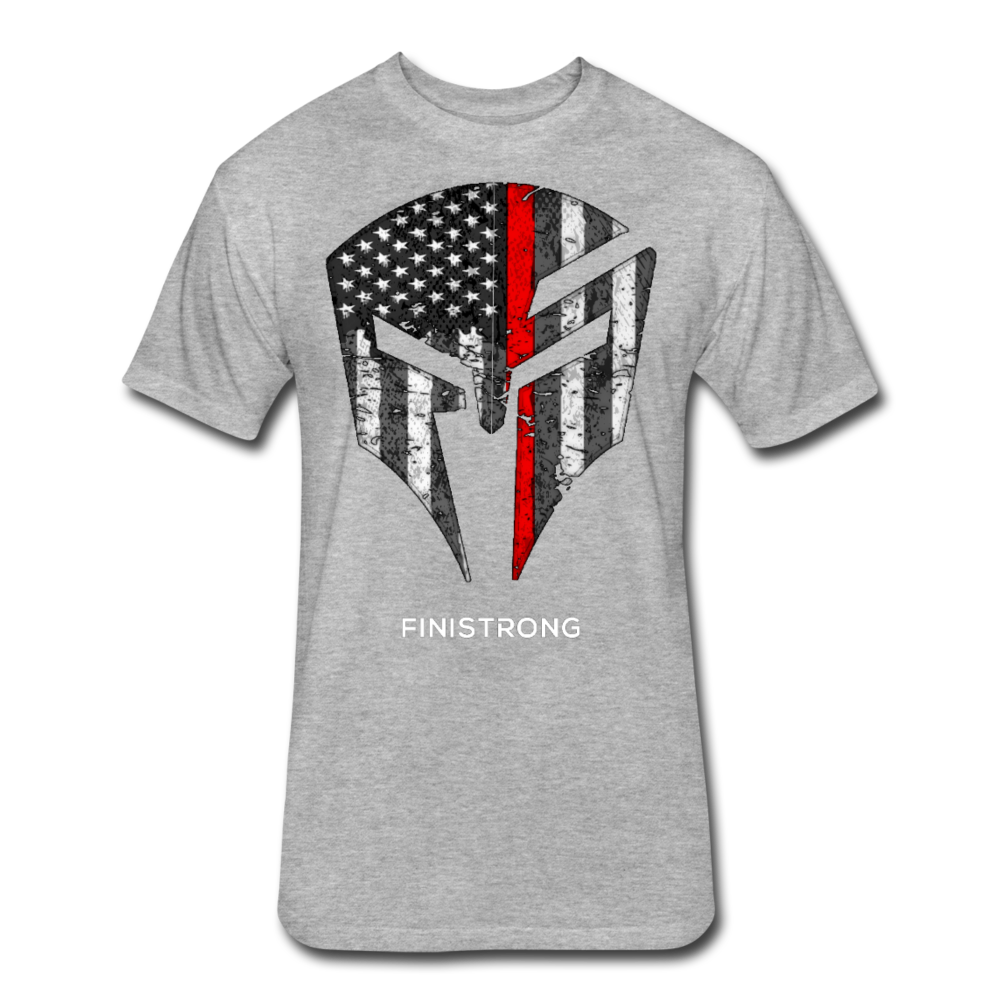 Red Line Men's T-Shirt - heather gray