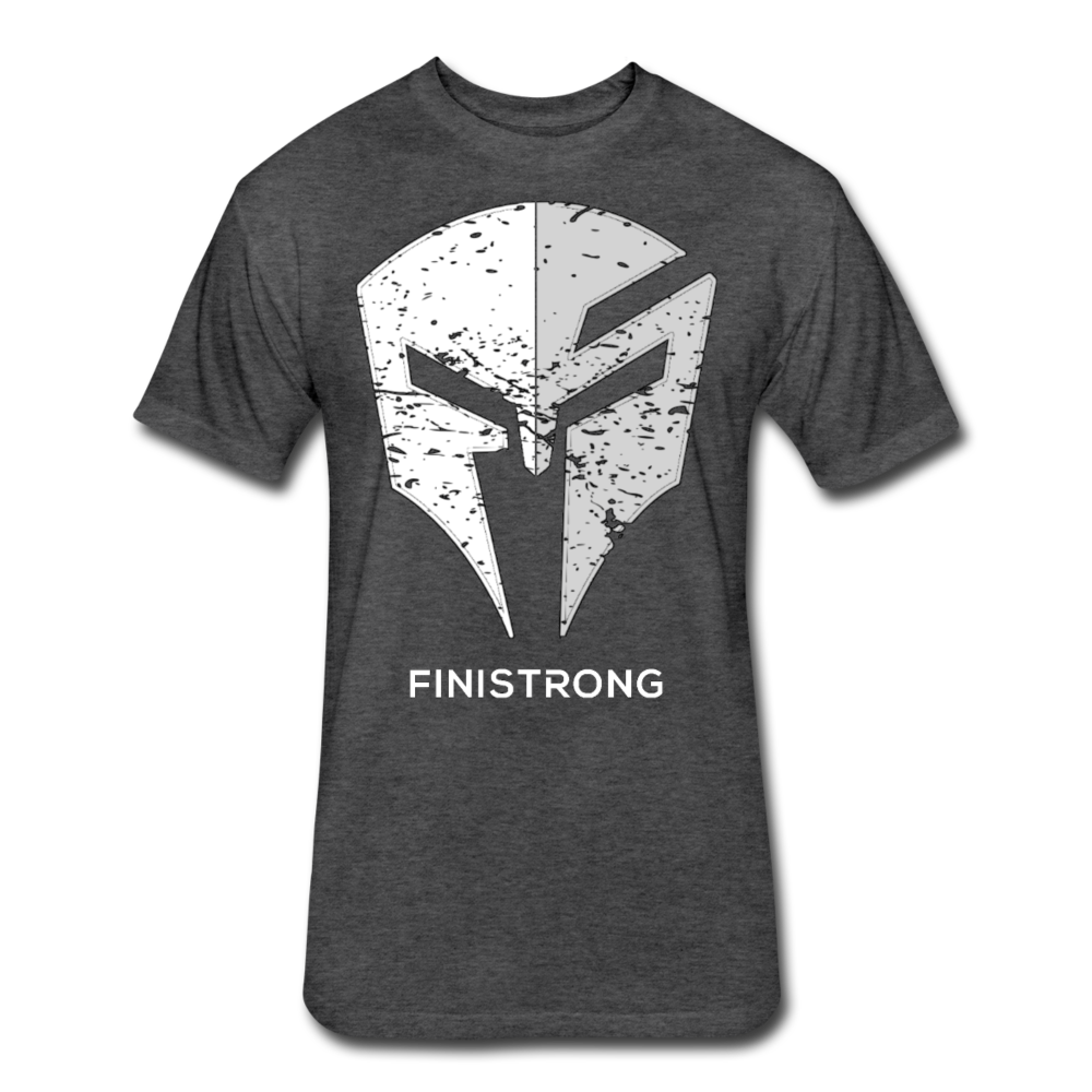 FS Helmet Logo Men's T-Shirt - heather black