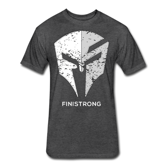 FS Helmet Logo Men's T-Shirt - heather black