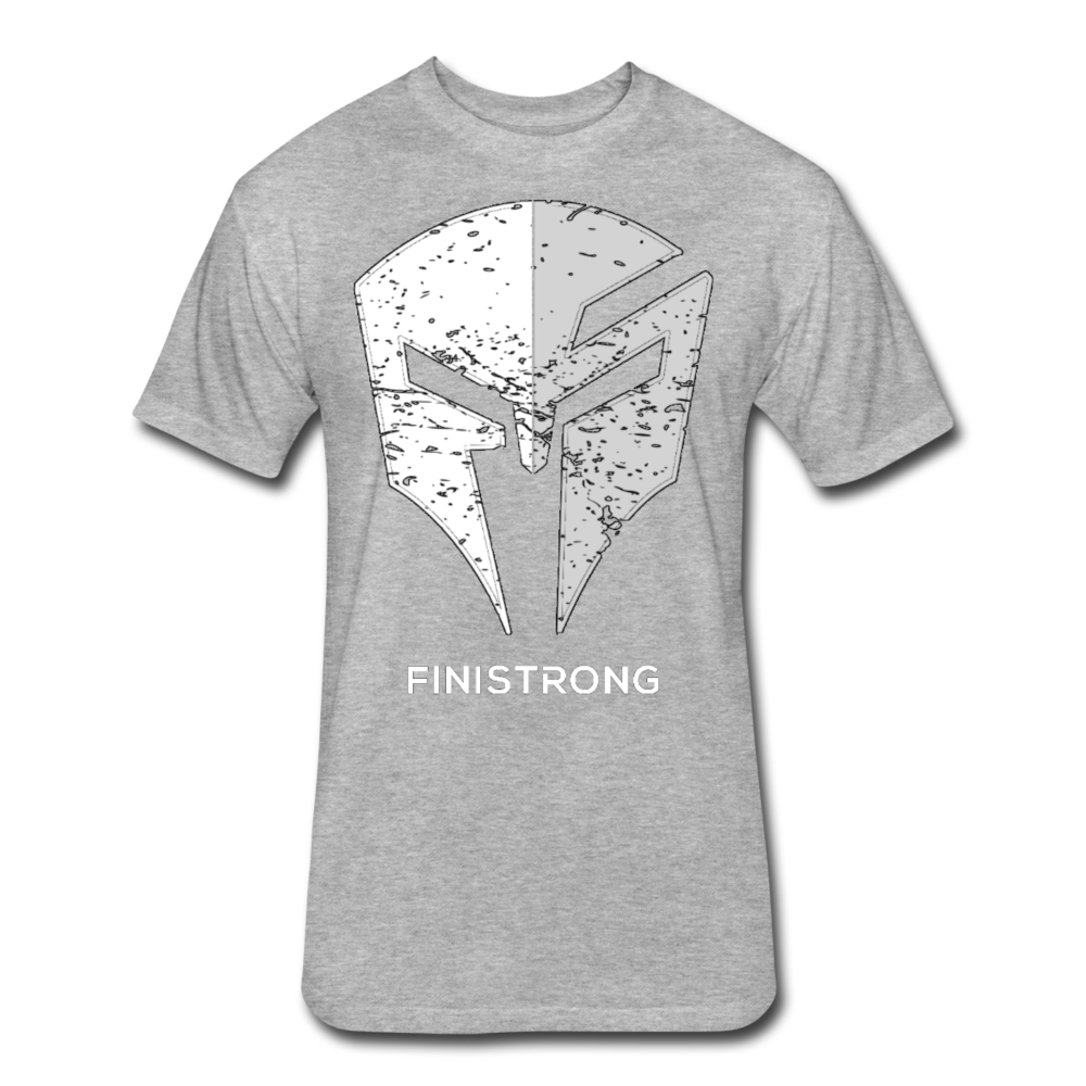 FS Helmet Logo Men's T-Shirt - heather gray