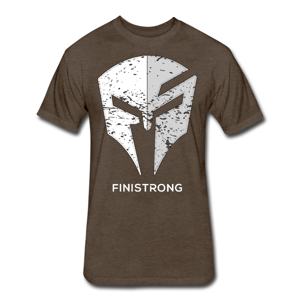 FS Helmet Logo Men's T-Shirt - heather espresso