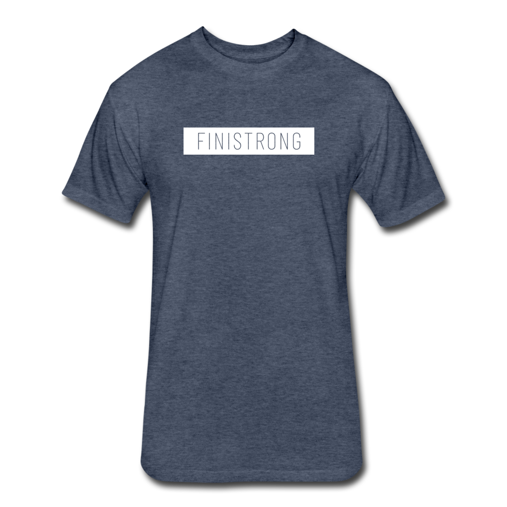 FS White Patch Men's T-Shirt - heather navy