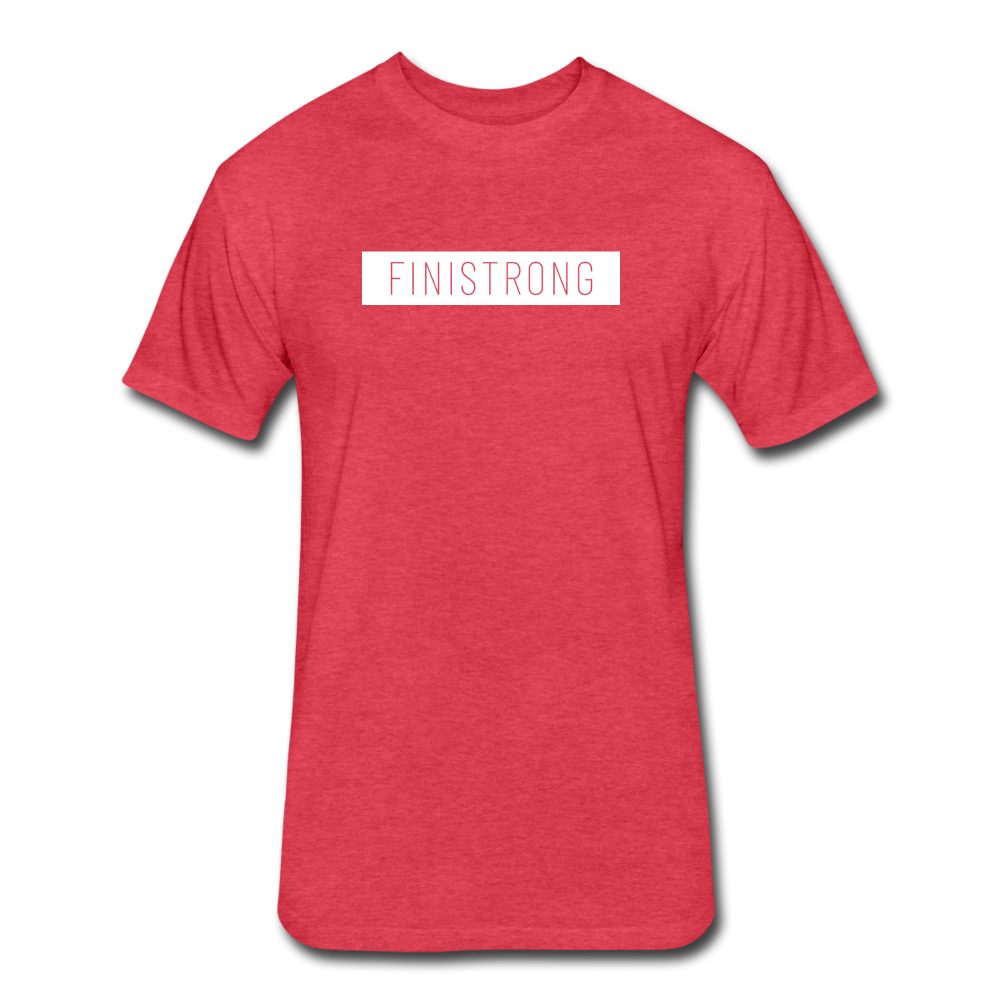 FS White Patch Men's T-Shirt - heather red