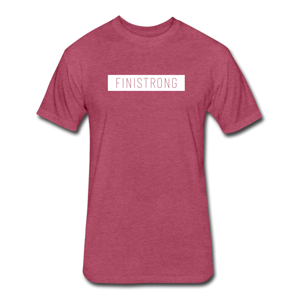 FS White Patch Men's T-Shirt - heather burgundy