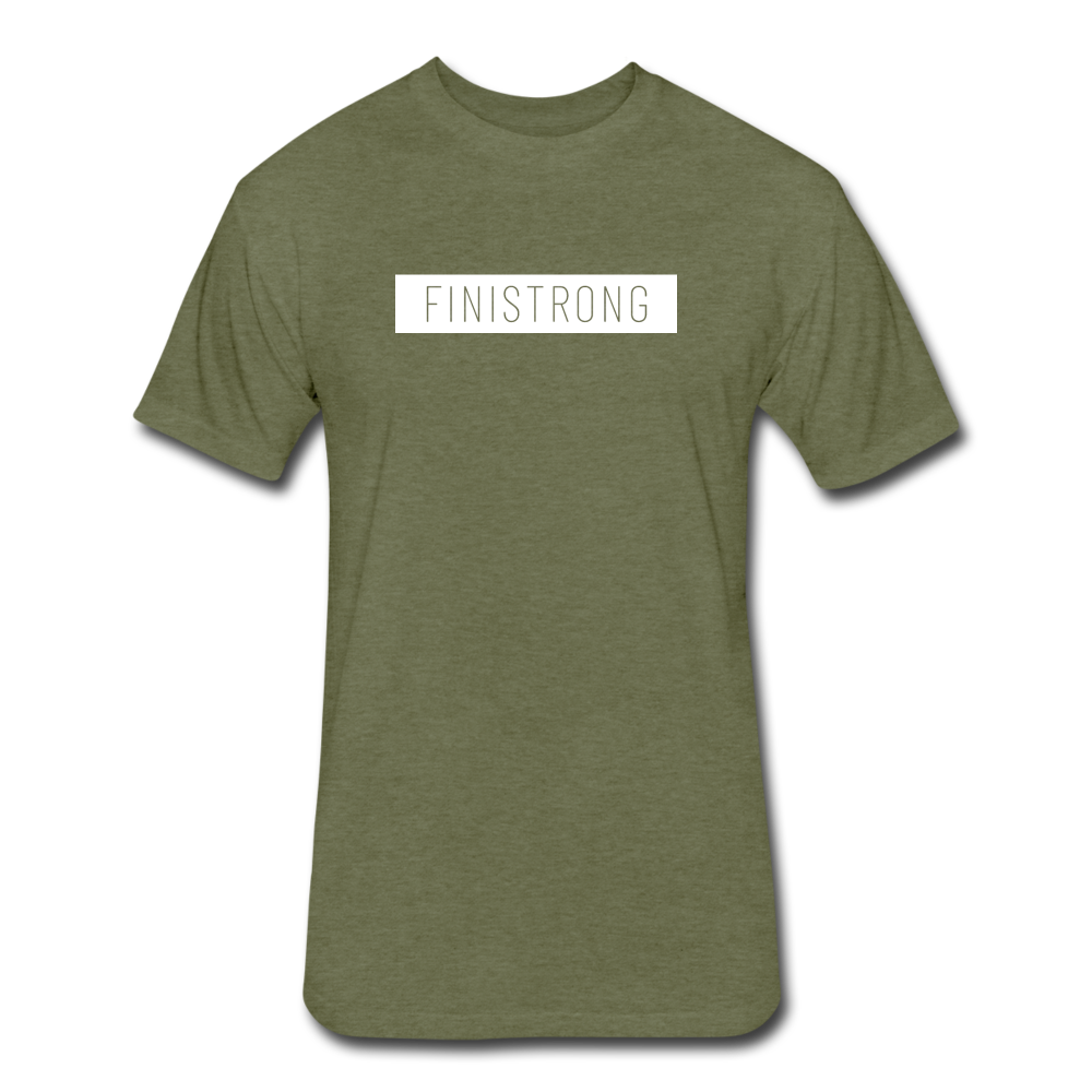 FS White Patch Men's T-Shirt - heather military green