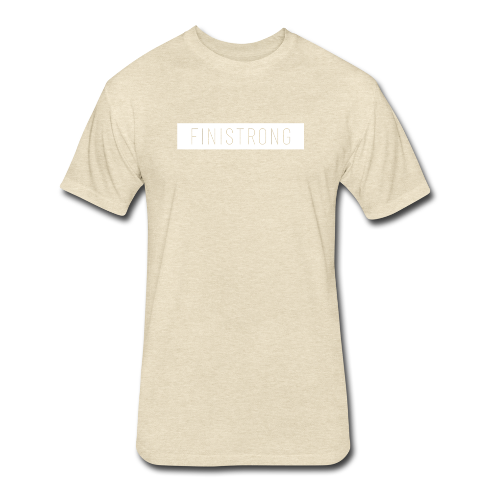 FS White Patch Men's T-Shirt - heather cream