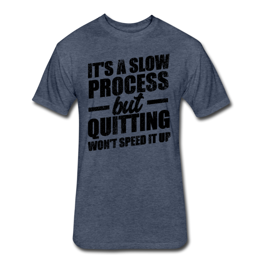 Slow Process Men's T-Shirt - heather navy