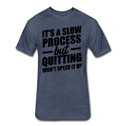 Slow Process Men's T-Shirt - heather navy
