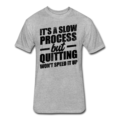 Slow Process Men's T-Shirt - heather gray