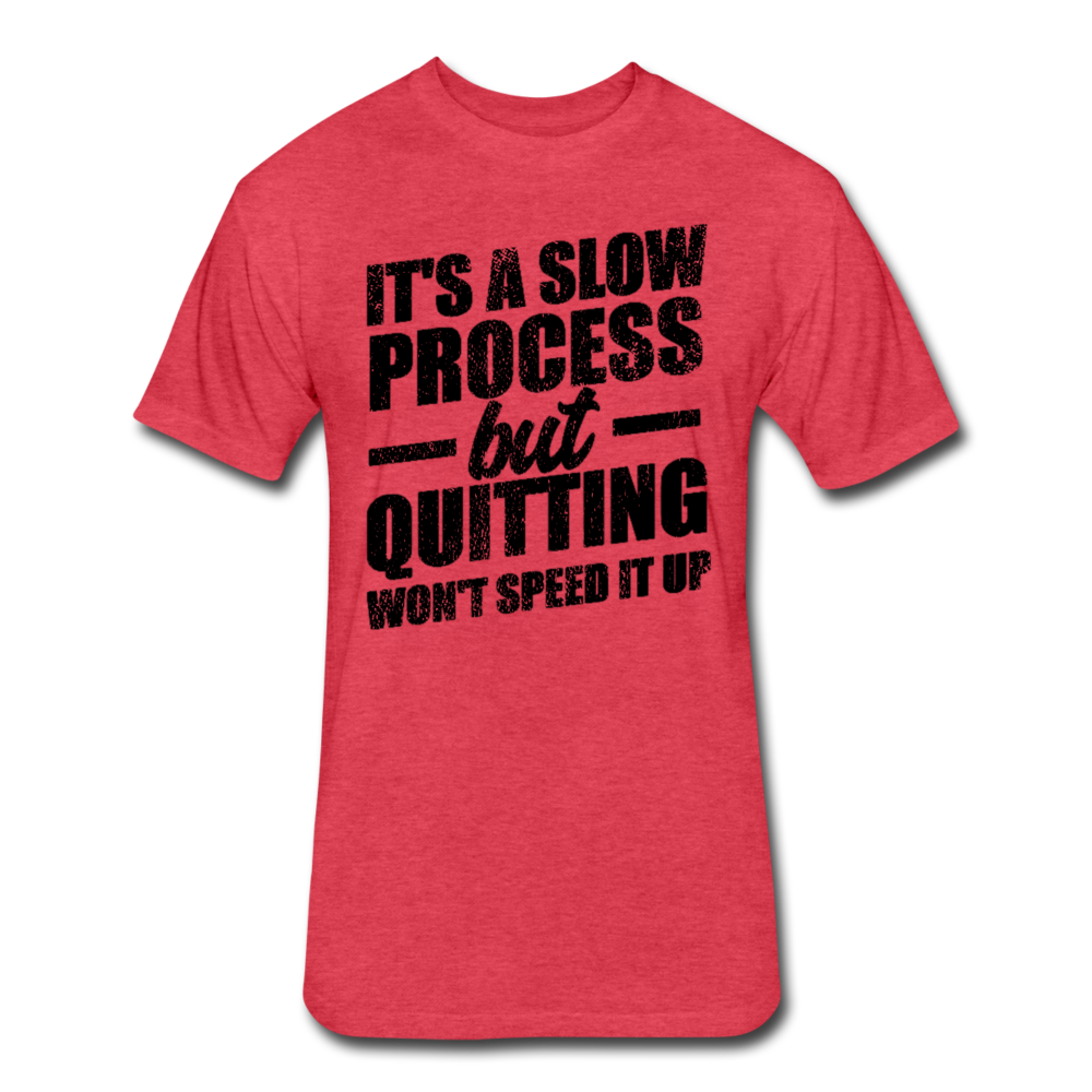 Slow Process Men's T-Shirt - heather red