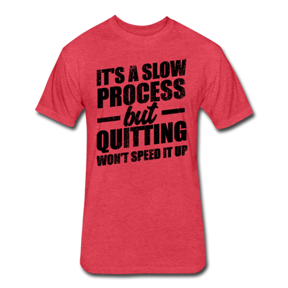 Slow Process Men's T-Shirt - heather red