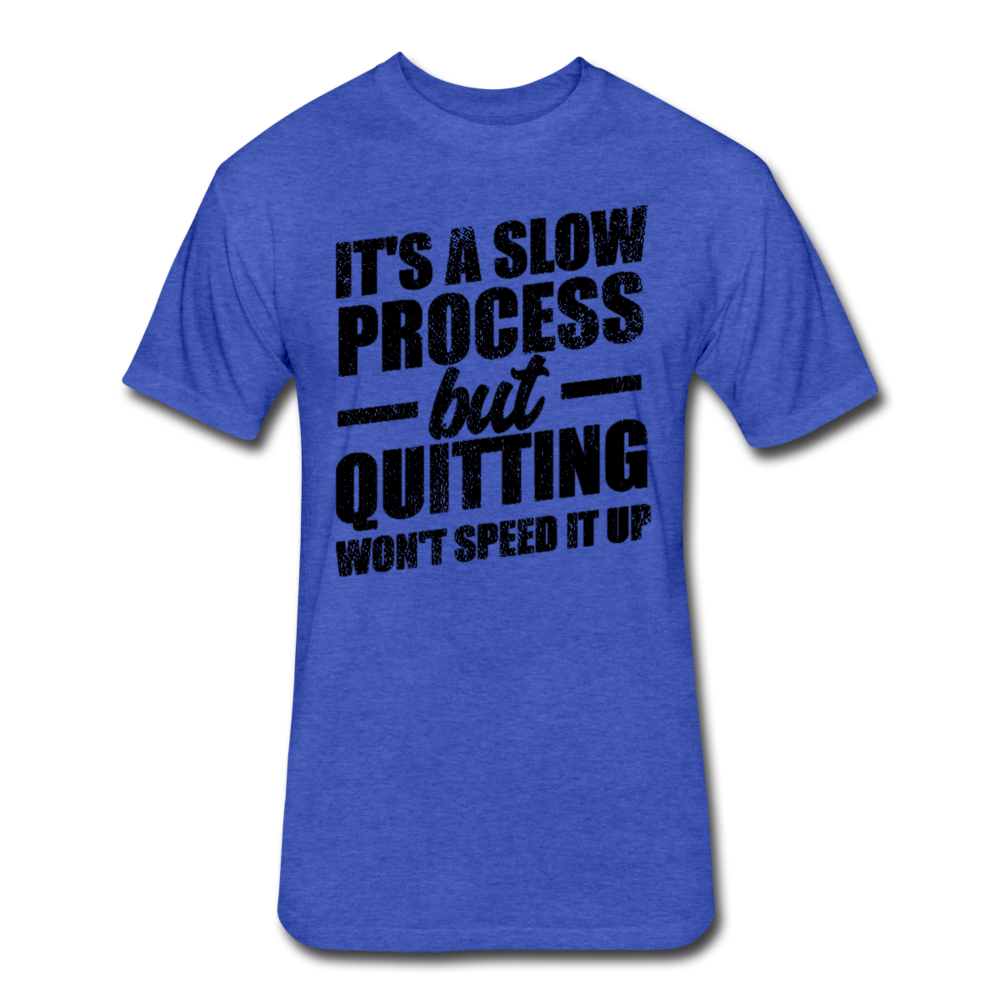 Slow Process Men's T-Shirt - heather royal