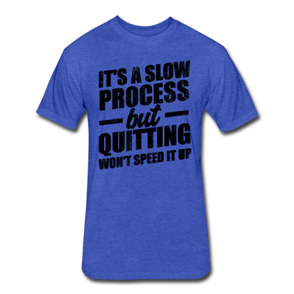 Slow Process Men's T-Shirt - heather royal
