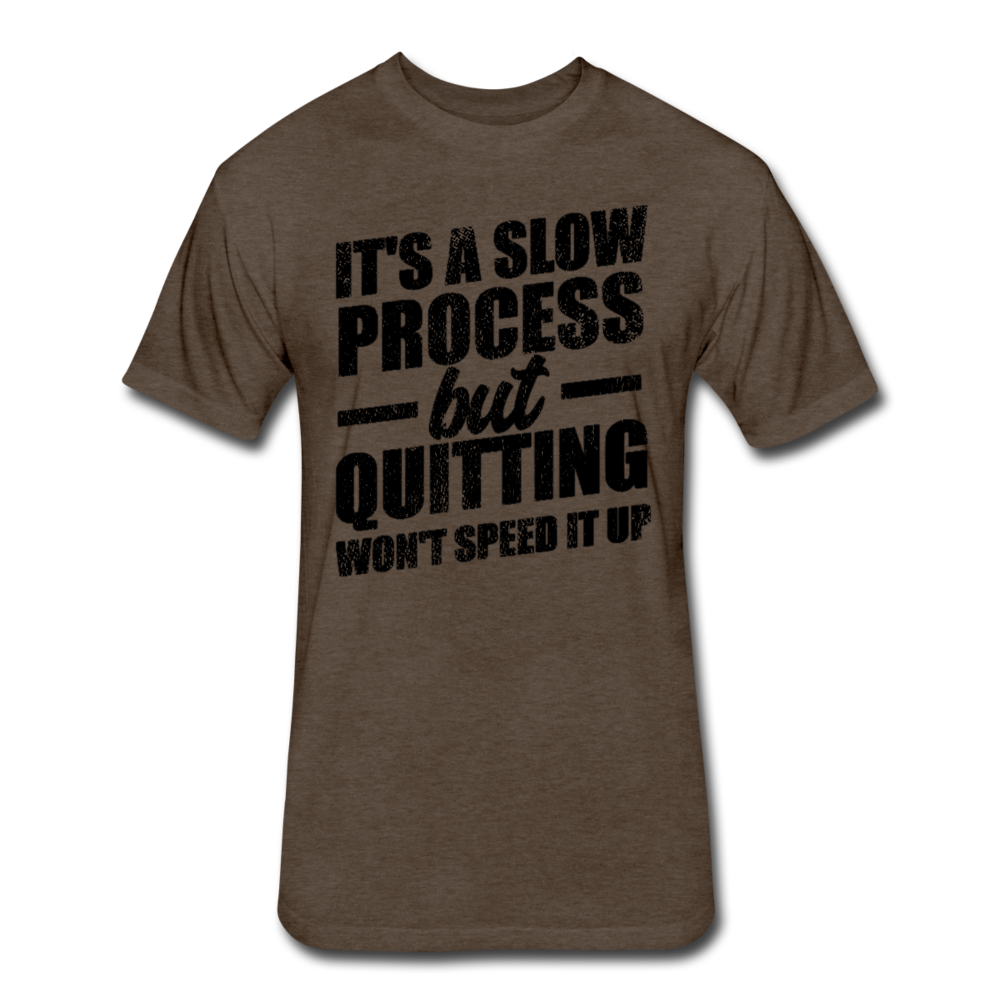 Slow Process Men's T-Shirt - heather espresso