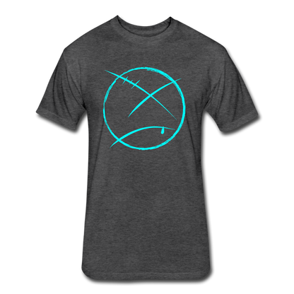 FS Face Out Men's T-Shirt - heather black