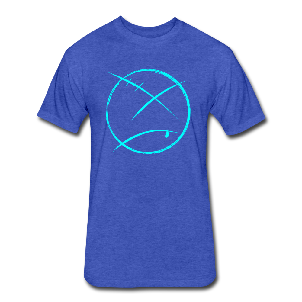 FS Face Out Men's T-Shirt - heather royal