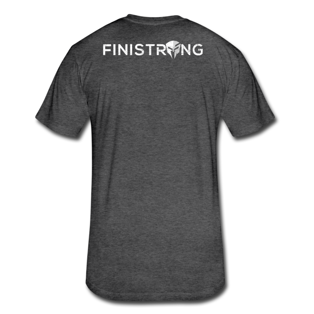 Weak Is Dangerous Men's T-Shirt - heather black