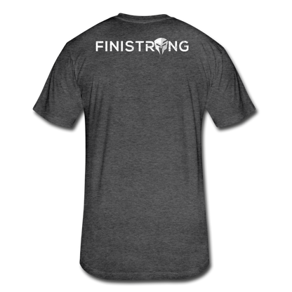 Weak Is Dangerous Men's T-Shirt - heather black