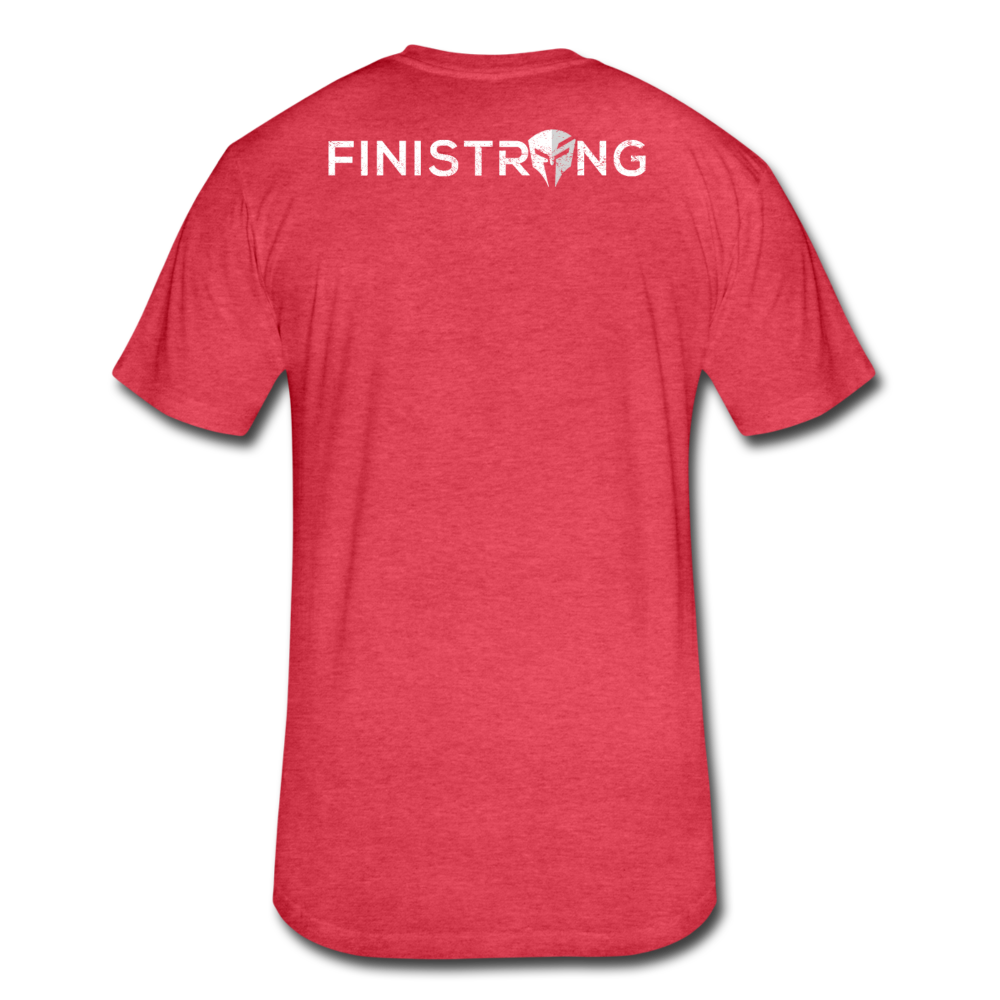 Weak Is Dangerous Men's T-Shirt - heather red