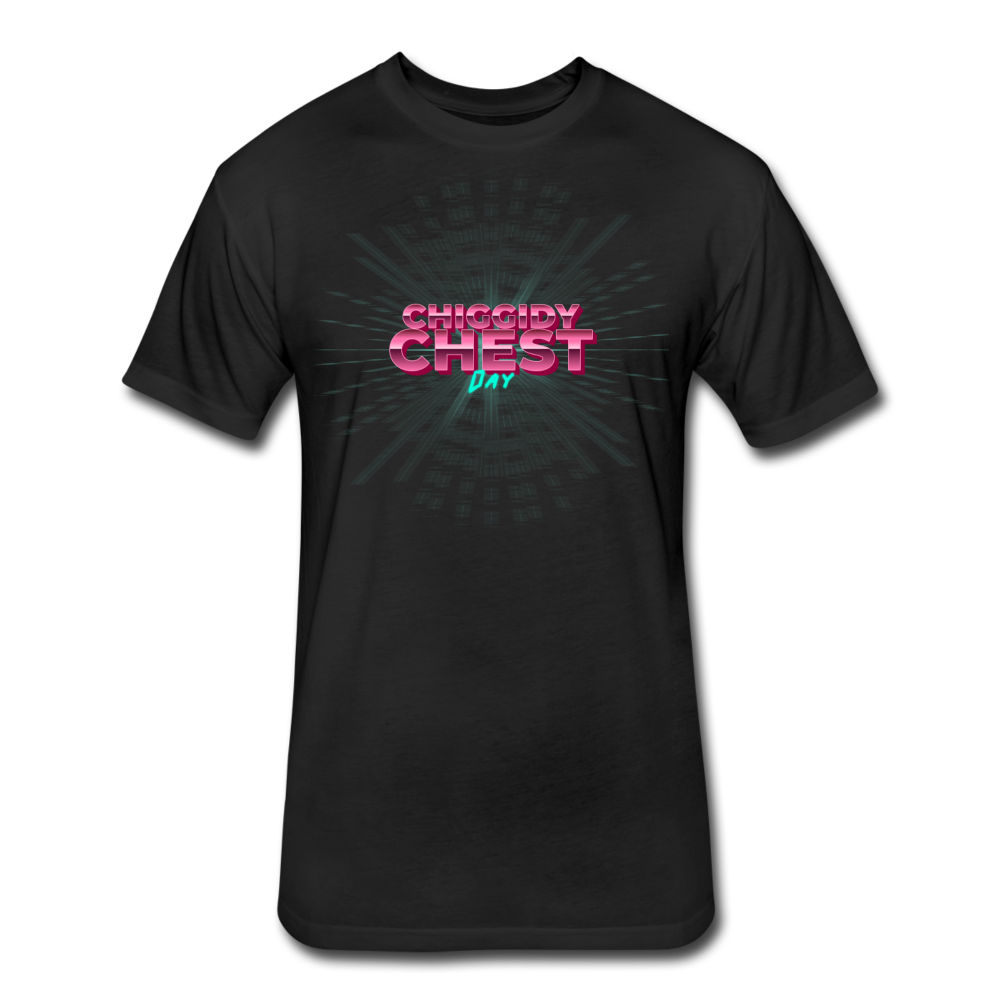 Chiggidy Chest Day Men's T-Shirt - black