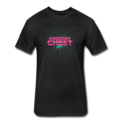 Chiggidy Chest Day Men's T-Shirt - black