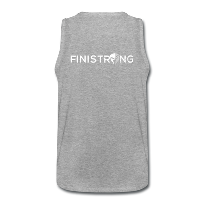 Men’s Liggidy Leg Day Tank - heather gray