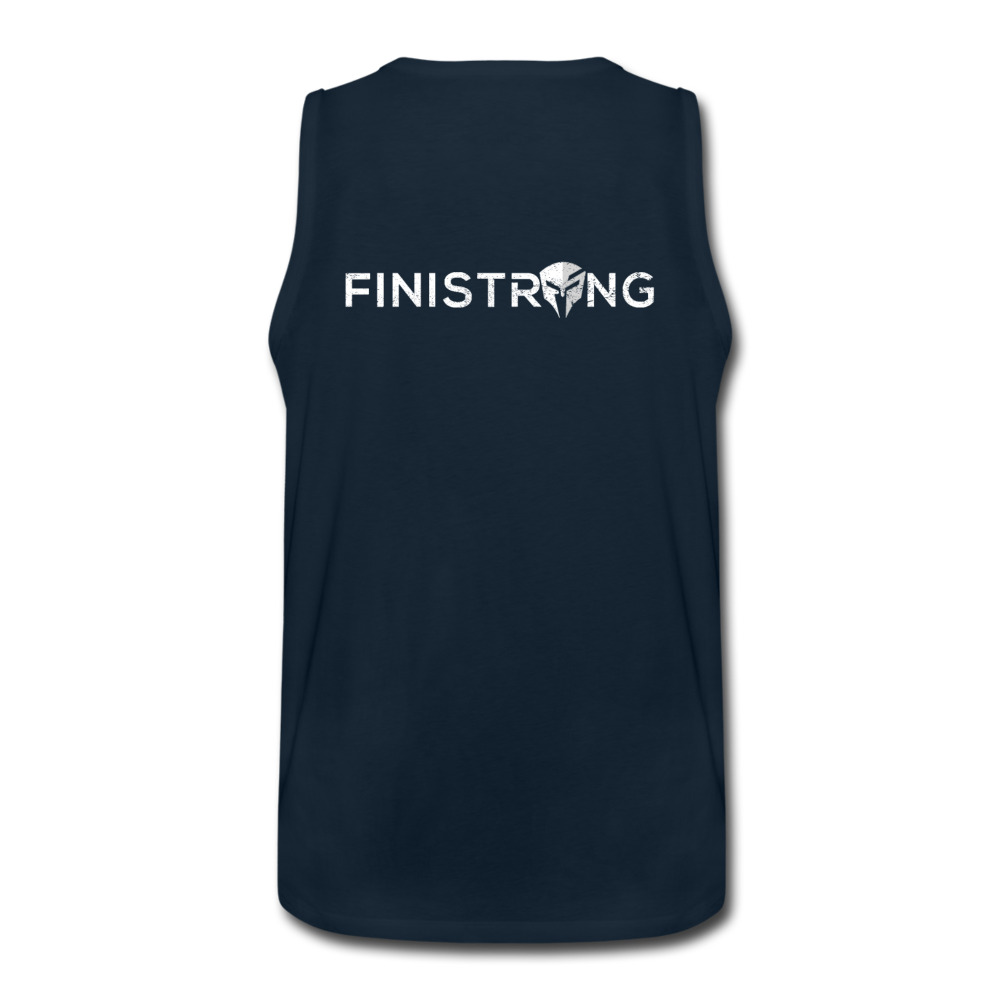 Men’s Liggidy Leg Day Tank - deep navy