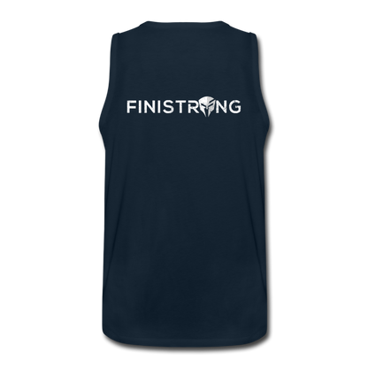 Men’s Liggidy Leg Day Tank - deep navy