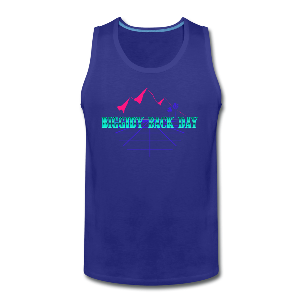 Men’s Biggidy  Back Day - royal blue