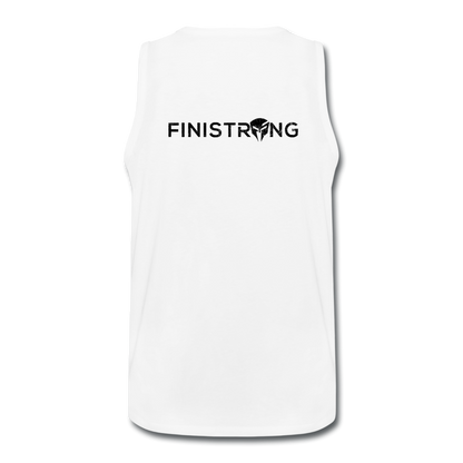 Men’s Slow Process Tank - white