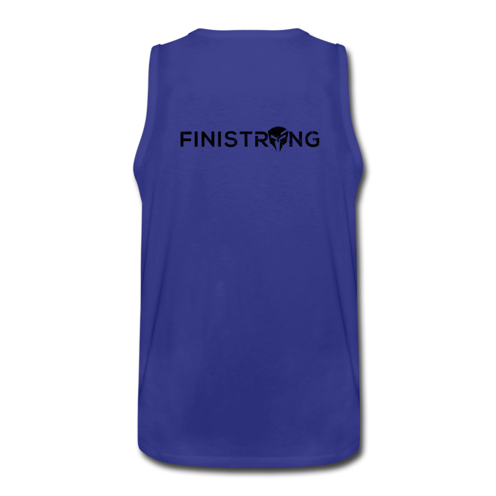 Men’s Slow Process Tank - royal blue