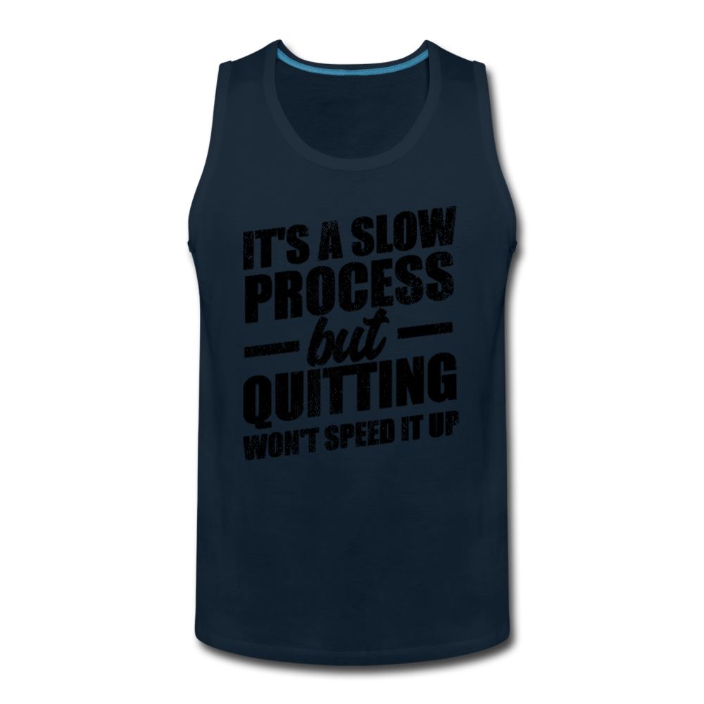 Men’s Slow Process Tank - deep navy