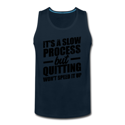 Men’s Slow Process Tank - deep navy