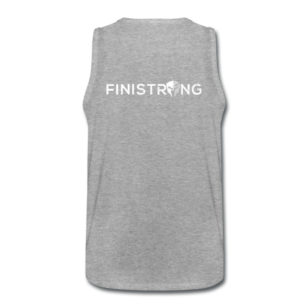 Men’s Hit The Gym Tank - heather gray